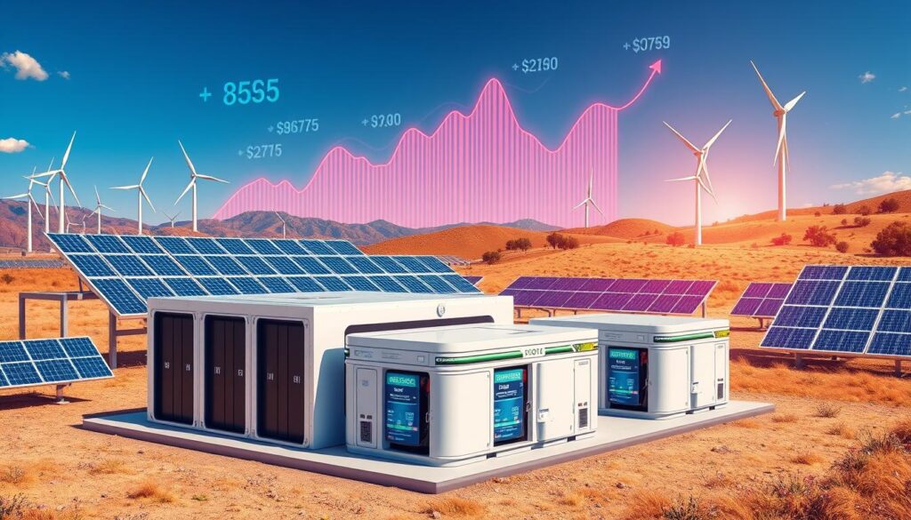 Batteriespeicher für Energieoptimierung